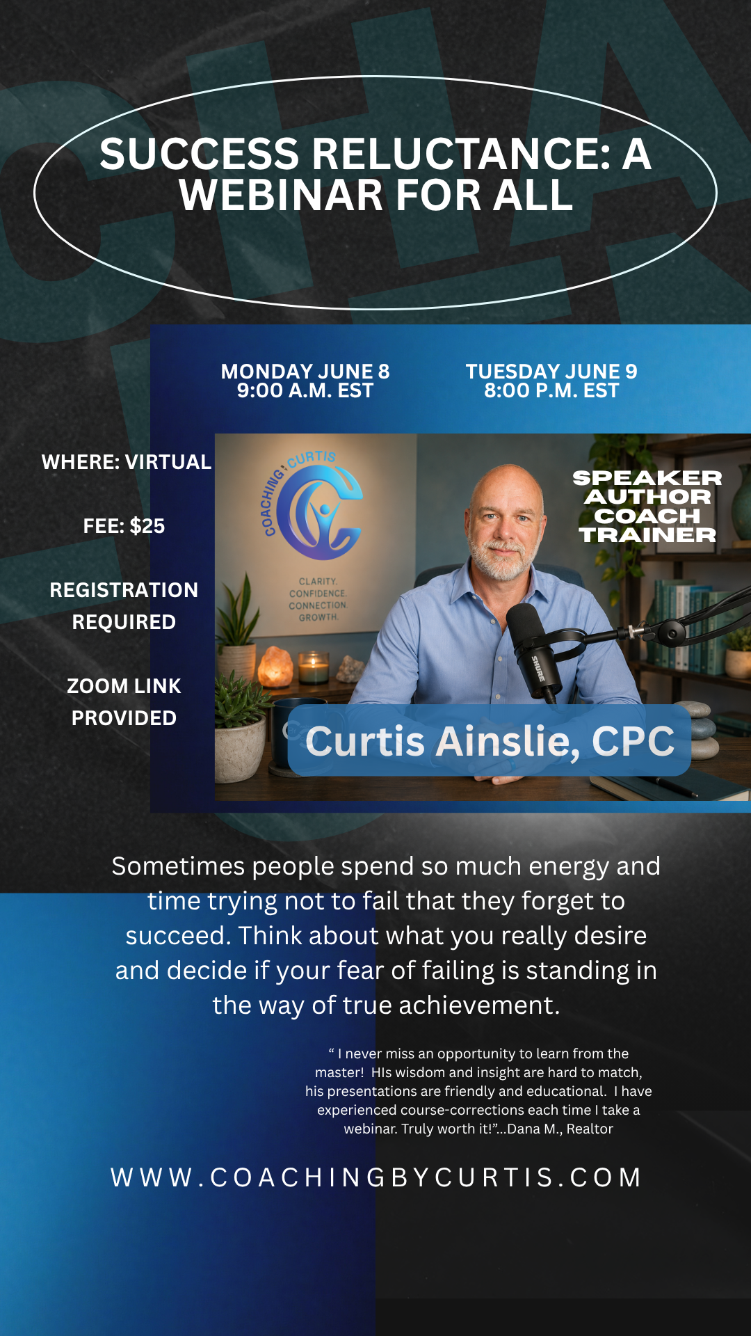 Success Reluctance Webinar